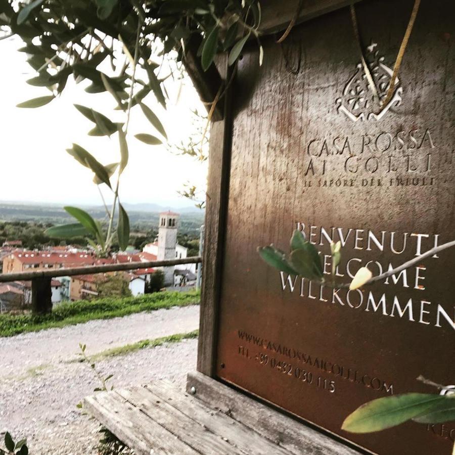 Agriturismo Casa Rossa Ai Colli Ragogna Exterior foto